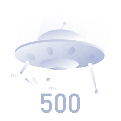 500 server error